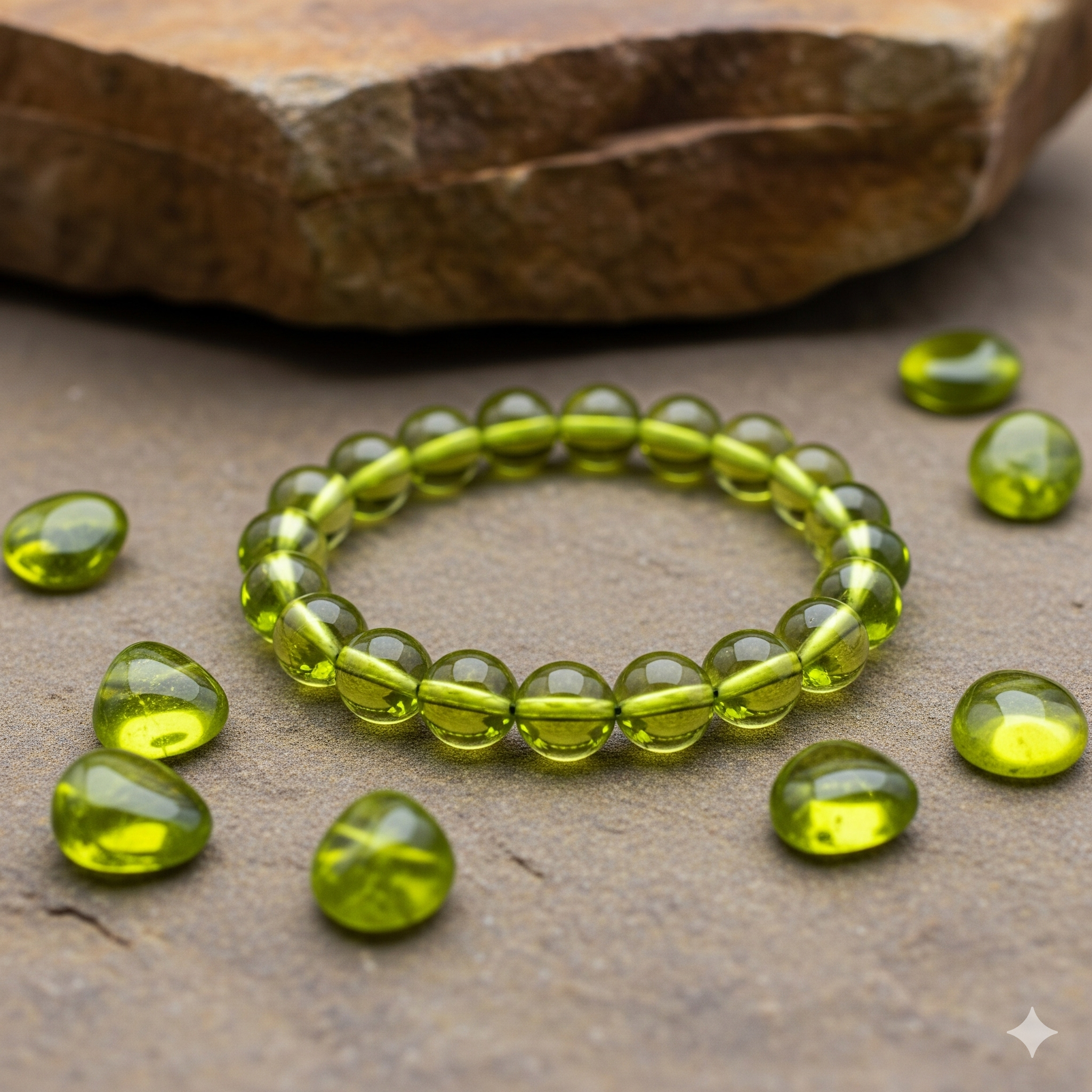 Gemini_Generated_Image_9n0n69n0n69n0n69 Peridot Bracelet - Image 1